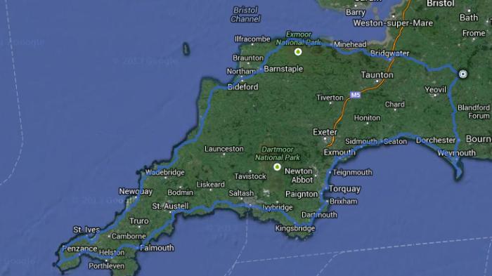 TWWB Complete Route
