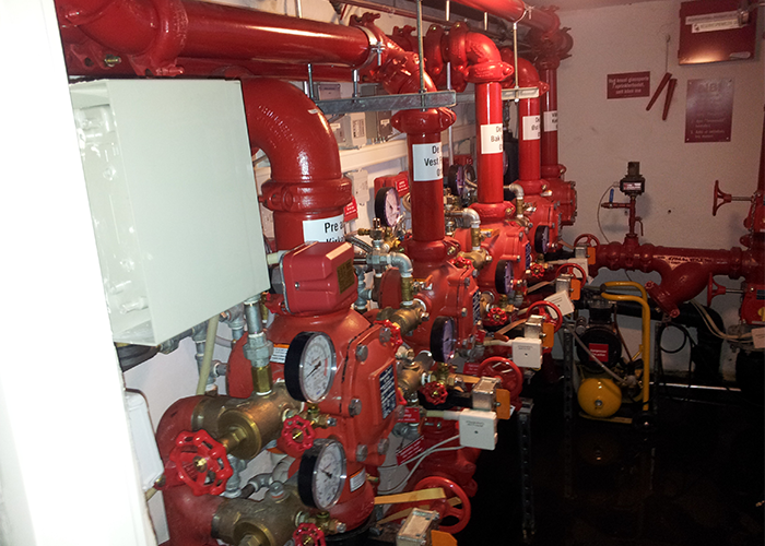 The most compact valves on the market were used to overcome space constraints in the church’s tiny mechanical room.