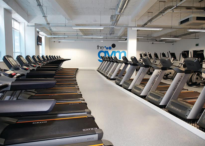 Kentec in great shape at the gym 