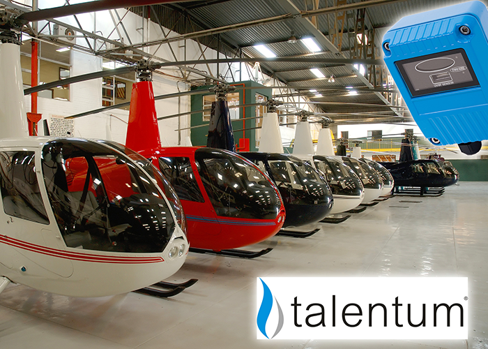 Helicopter Repair Facility Protected by Talentum Flame Detectors