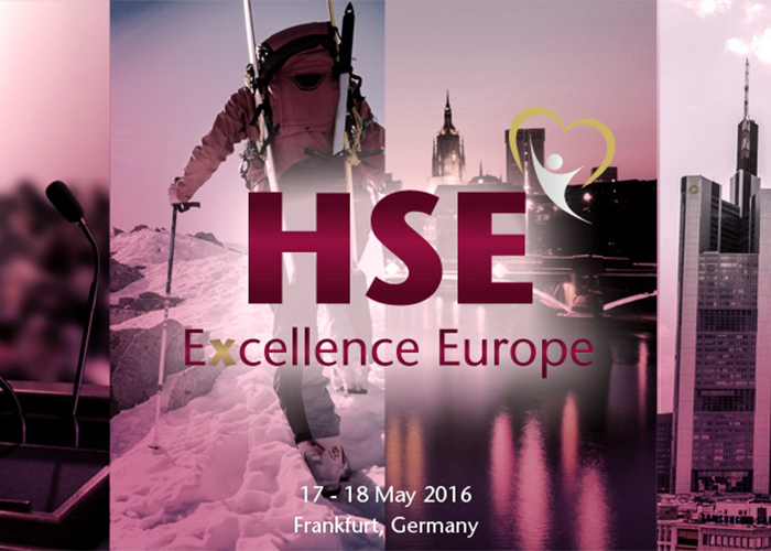 New era of HSE Excellence starting in Frankfurt, May 2016