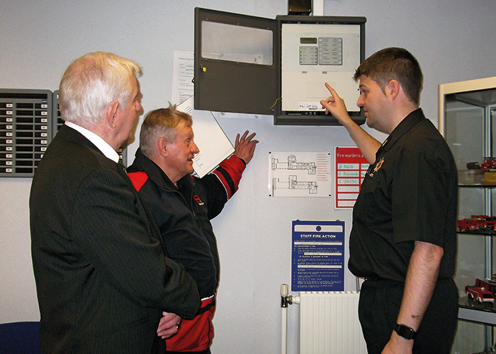 Fire alarm investigation.