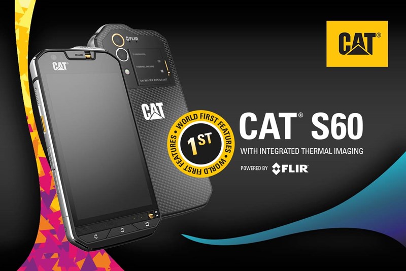 CAT® S60 Announced as World's First Smartphone with Integrated Thermal Camera