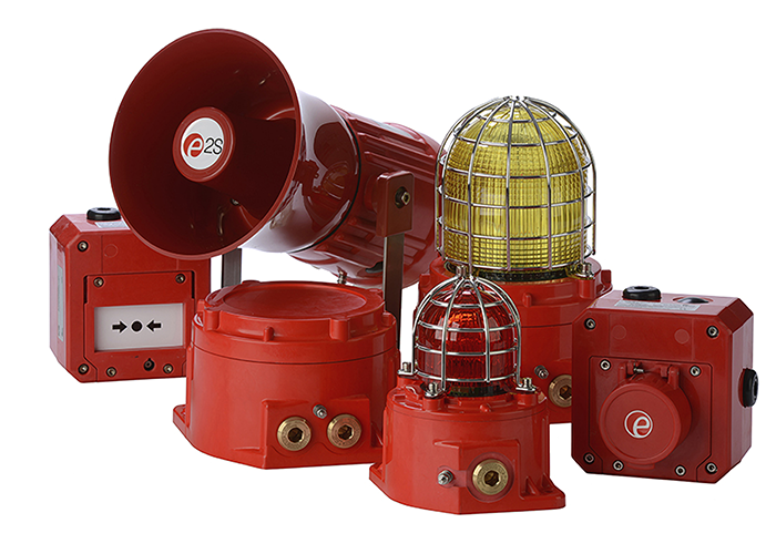 E2S adds light to family of Hazardous Location GRP warning signals with Xenon strobe beacons
