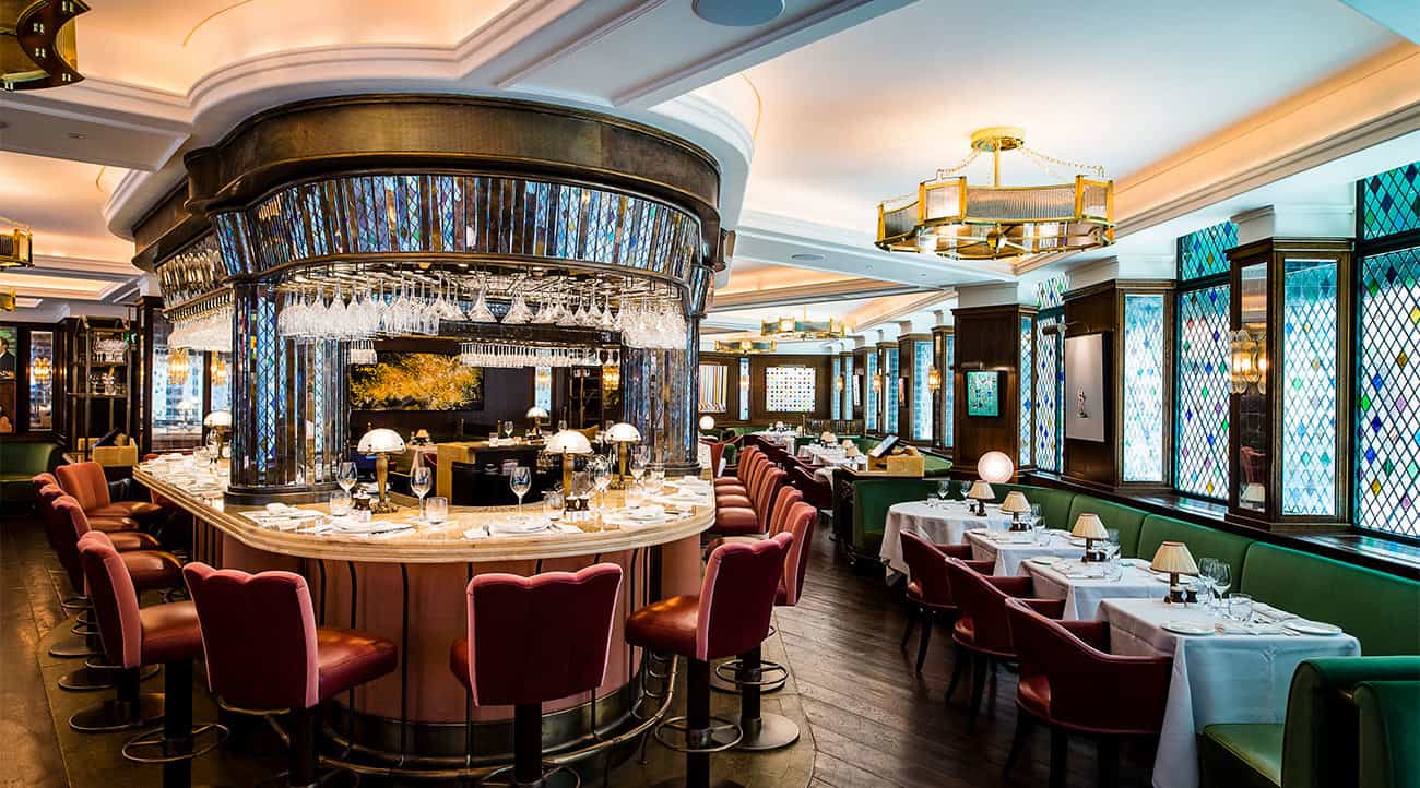 The Ivy bar and tables by Paul Winch Furness HR