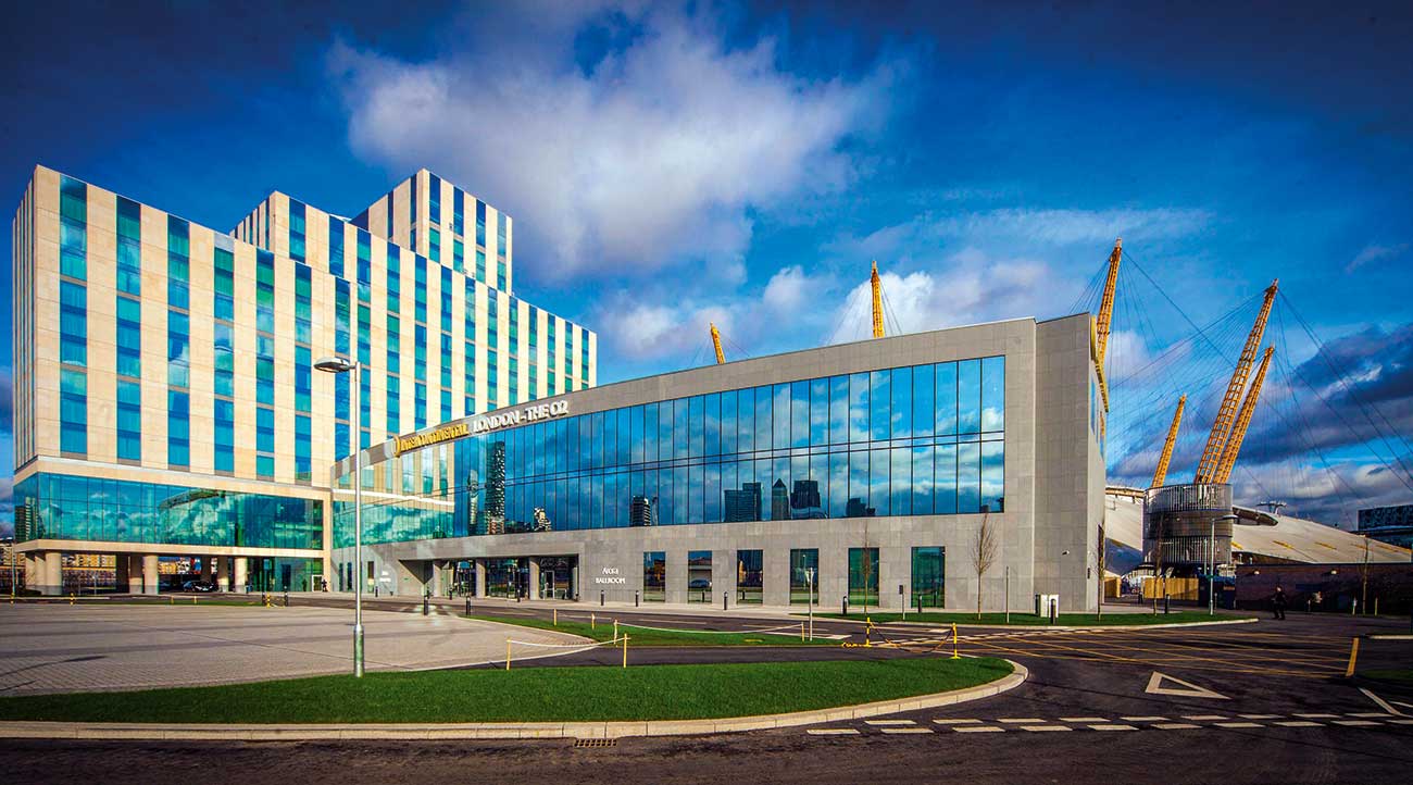 Gent by Honeywell has been specified throughout the O2 Arena.
