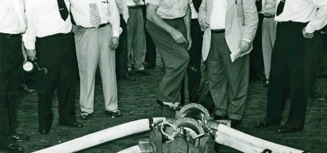 The 1951 New York City civil defense test showcased the firefighting and fire protection capabilities of Victaulic products, helping Victaulic enter the market in 1952.