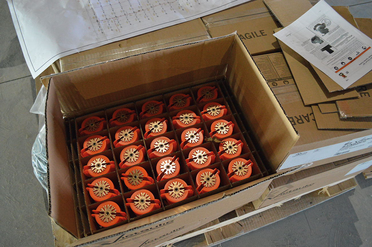 IFP80_Dec19_Victaulic_INTERVIEW_WB_3 Style V9 Sprinkler couplings arrive preassembled and ready to install.