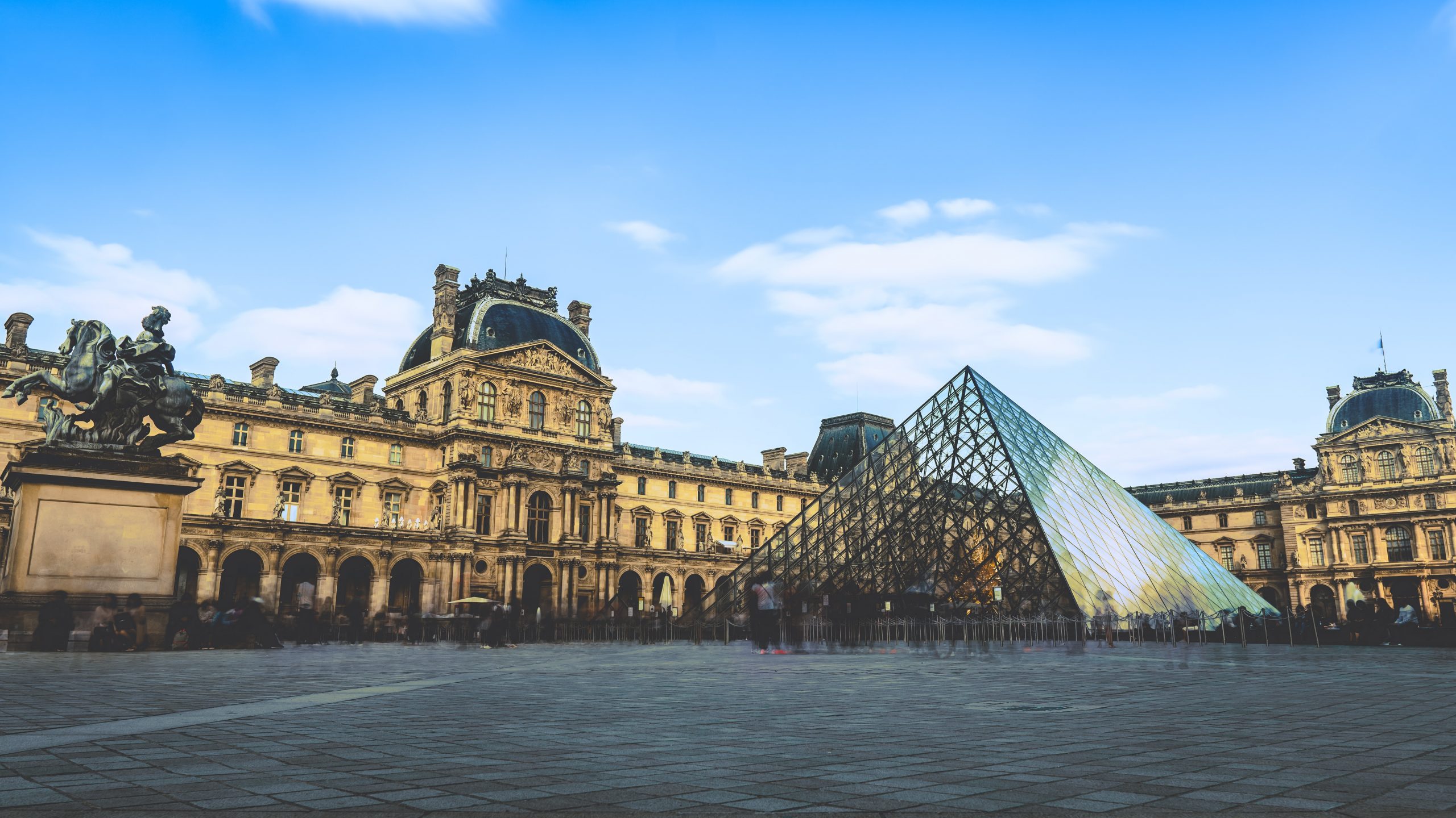 The Louvre Museum in Paris, France is one of the major heritage sites protected by automatic sprinkler systems. The Louvre Museum in Paris, France is one of the major heritage sites protected by automatic sprinkler systems.