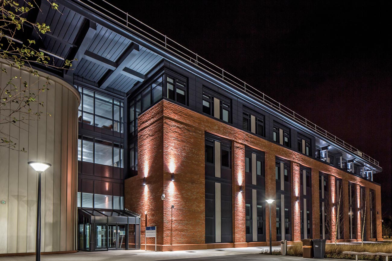 Advanced panels now protect Swansea University’s ESRI building.