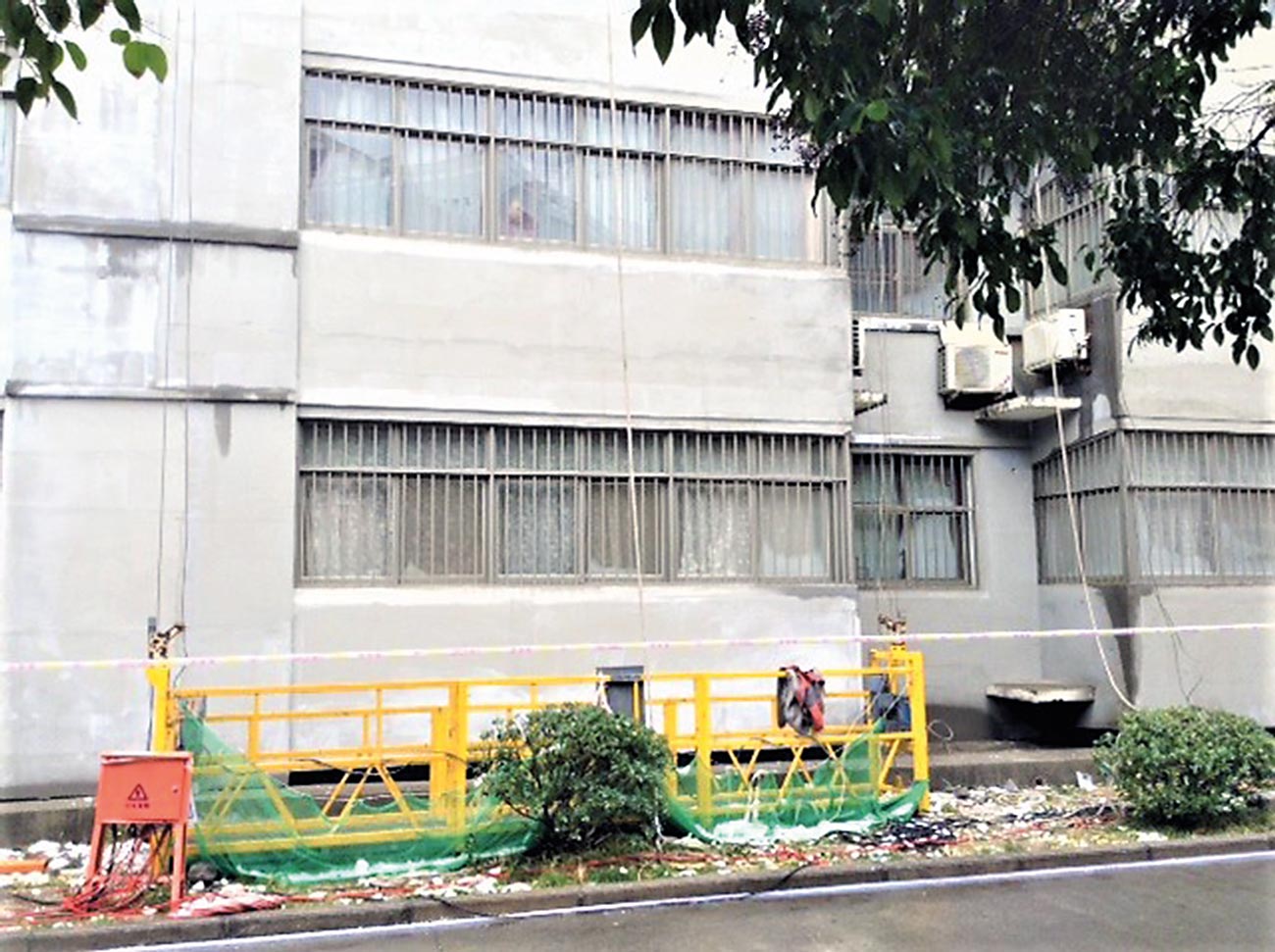 Figure 3: Use of PS as an external wall cladding presents a substantial risk to life.