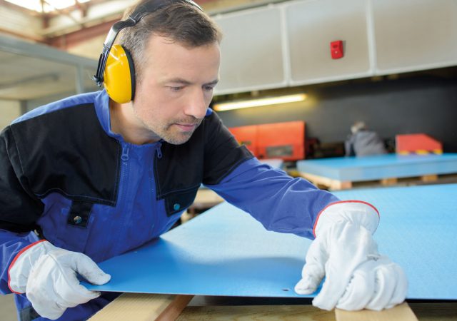 The installation of VADs in sites where occupants must wear hearing protection, like manufacturing facilities with high ambient noise, can help get occupant attention more quickly so evacuations begin sooner.