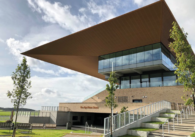Racegoers to the newly re-developed Curragh Racecourse are now protected by a high quality EN54 certified Public Address/Voice Evacuation system manufactured by Baldwin Boxall.