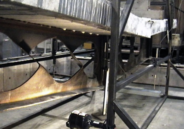 Figure 1 Possible failure modes for a composite beam with web openings at elevated temperature.