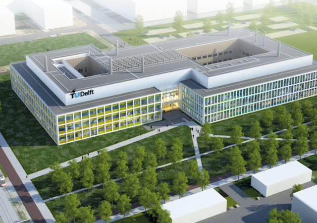 New TU Delft building for Applied Sciences.