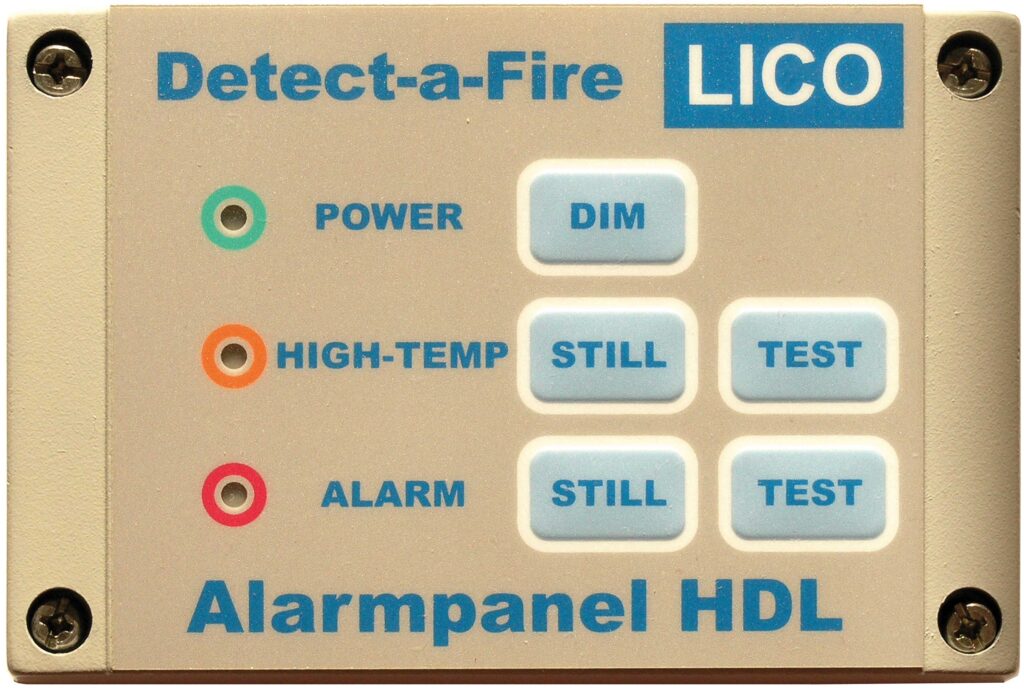 Custom made alarmpanel unit.