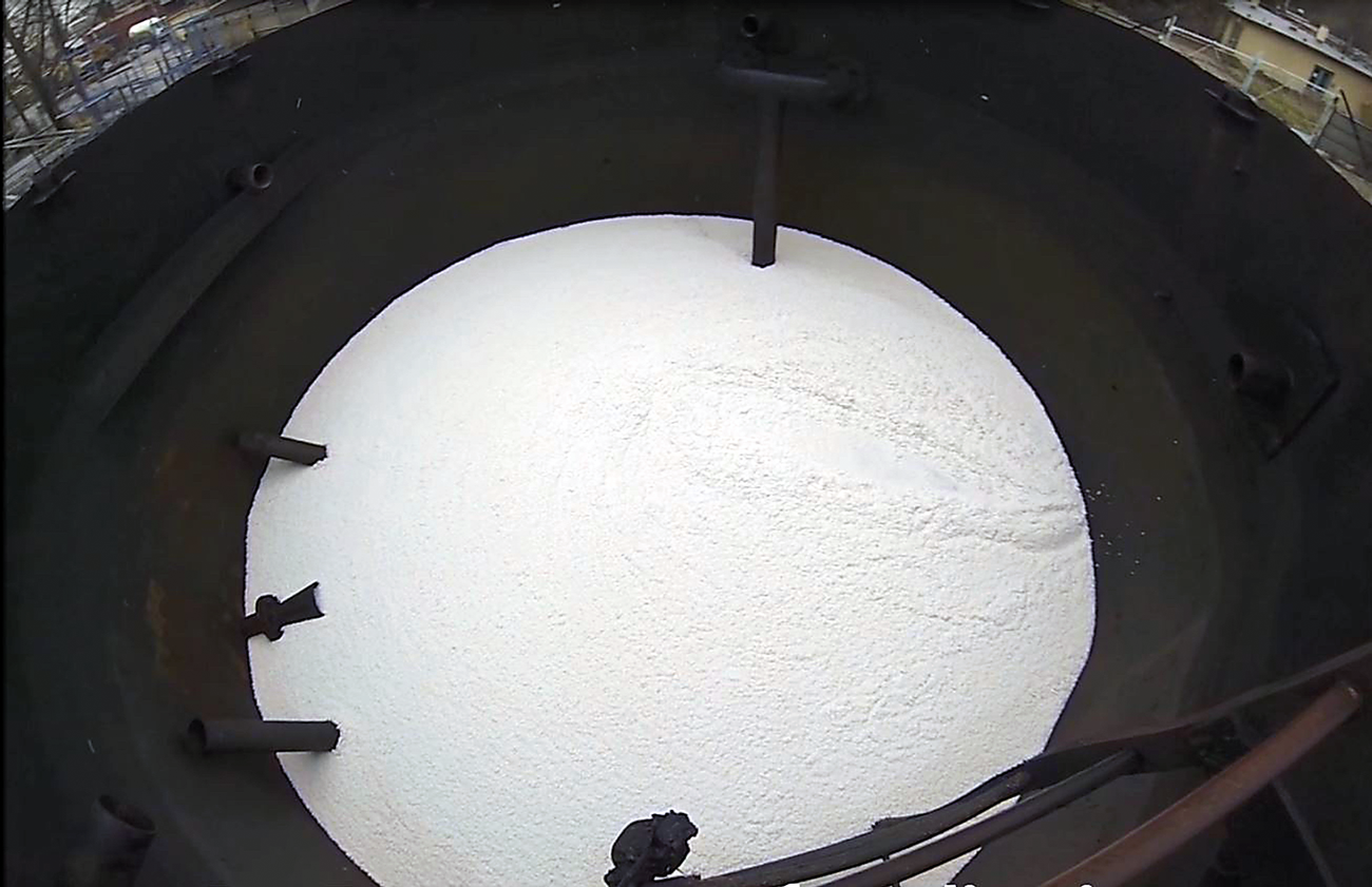 Oil Storage tank facility.