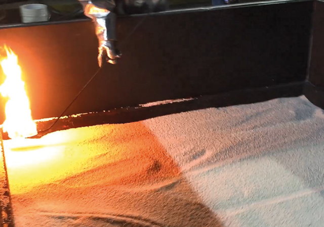 Flammability testing.