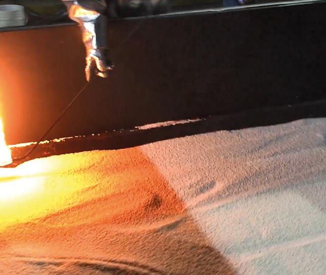 Flammability testing.