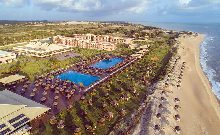 The brand-new 514-room Vila Galé Resort Touros on the coast of north-east Brazil.