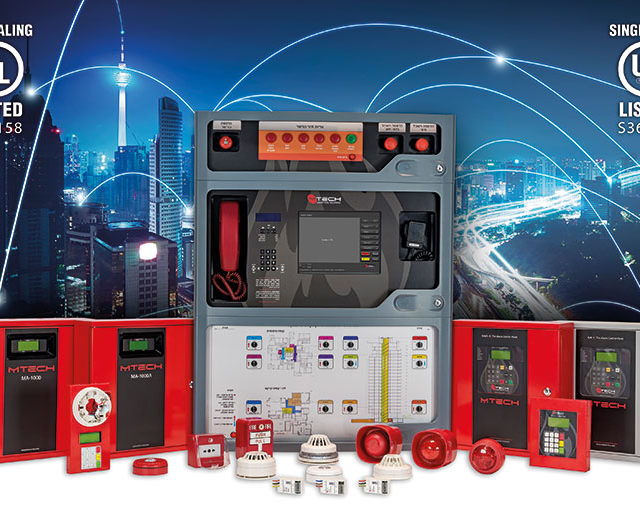 MTech’s analog addressable product range.