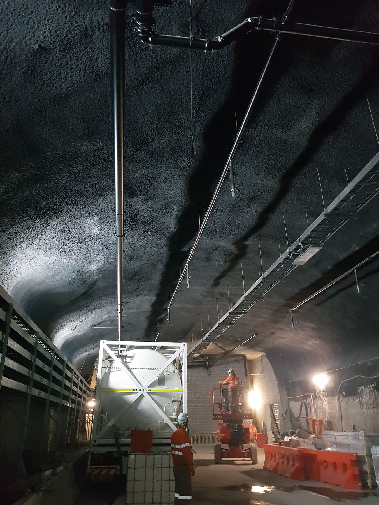 WestConnex tunnelling project in Sydney, Australia.