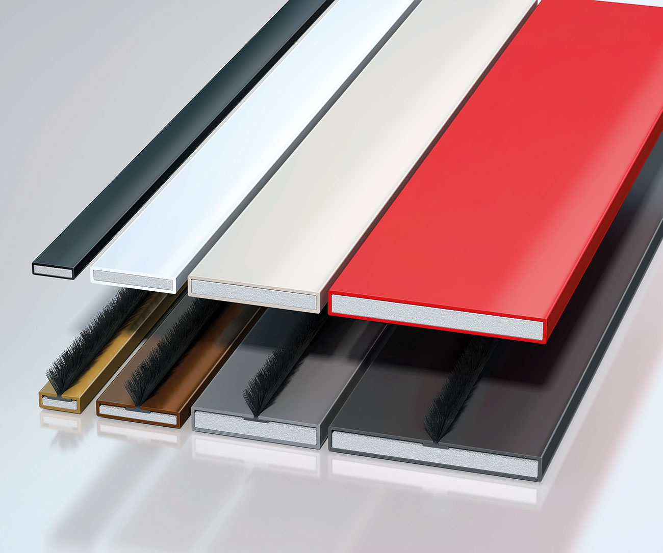 Fire seals incorporating a hydrated sodium silicate intumescent in a purpose-designed uPVC sleeve.