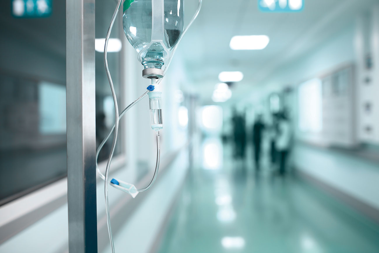 Hospitals are complex, often combining old and new buildings and spanning tens of thousands of square metres, with numerous departments.