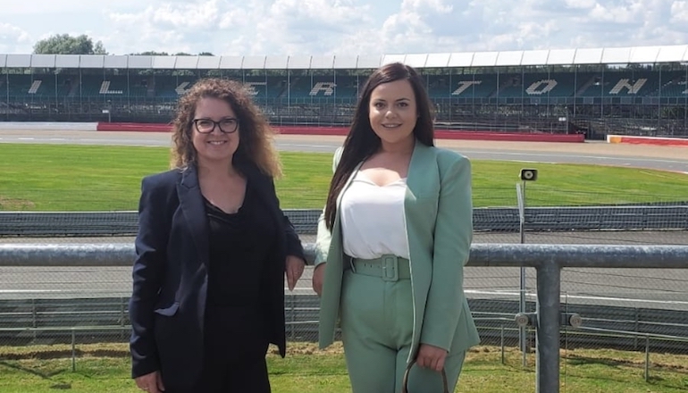 Women in Fire Safety founders Kate Blake and Chloe Vickery. (WIFS)