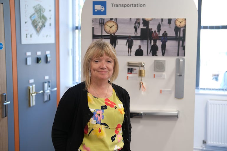 Karen Trigg of Allegion UK. (Allegion)