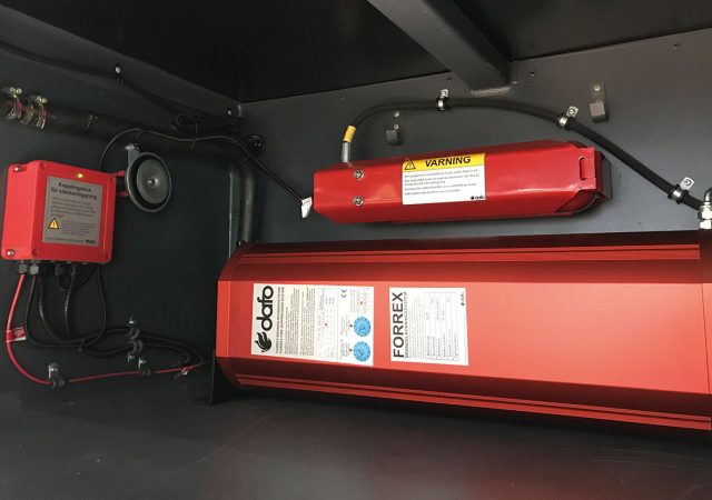 It is mandatory to install fire suppression systems in the engine compartment of buses in the UAE as announced by H.H Sheik Mohammad earlier this year.