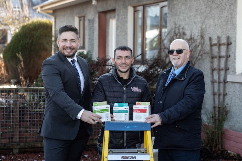 SELECT Alarm Ambassadors launch: Tony Boyle, Chris Liddell, Donald W. Orr. (SELECT)