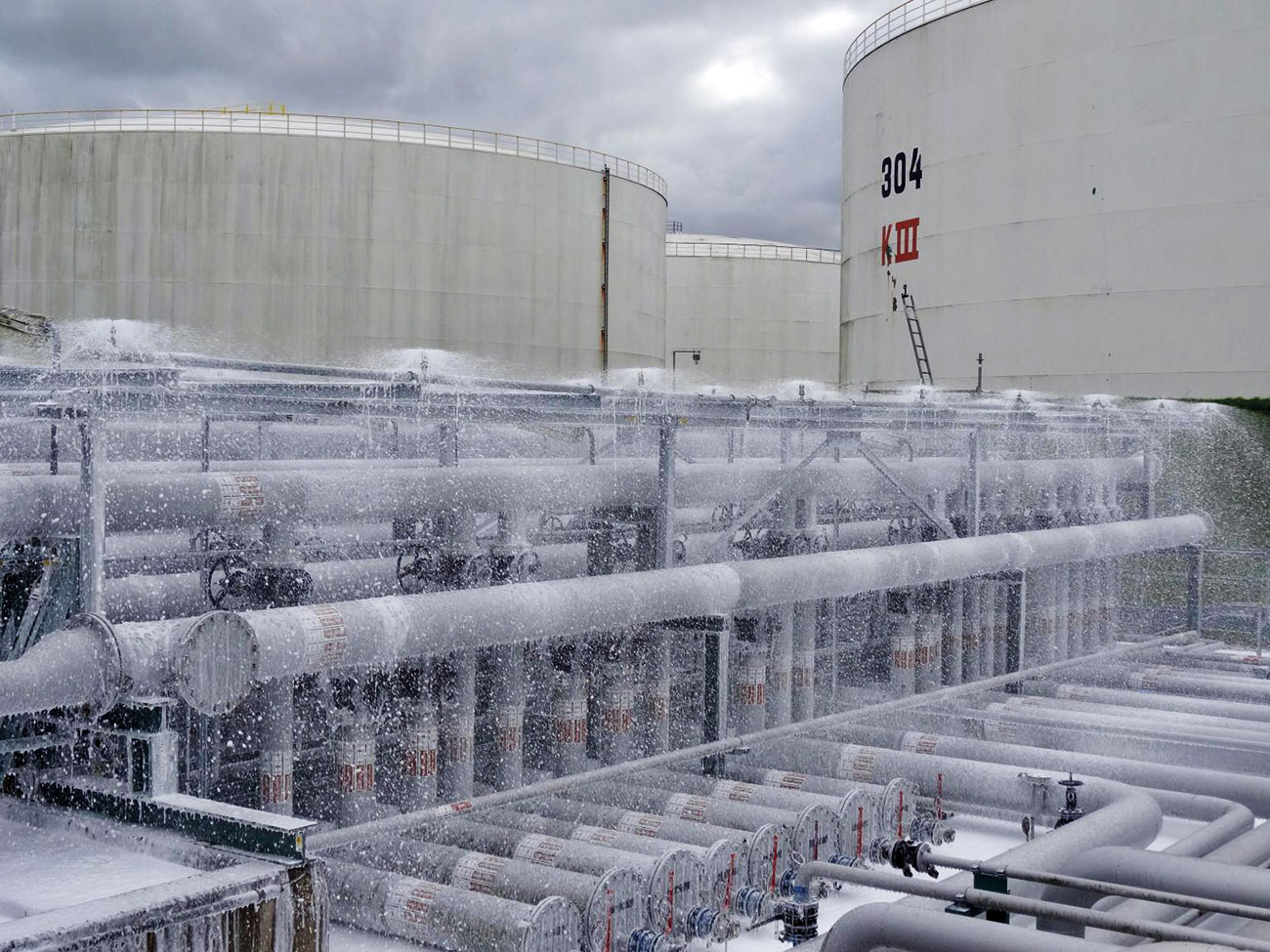 Environmentally friendly and efficient firefighting foam solutions used in low, medium and high expansion. Images supplied by Author / Contributor