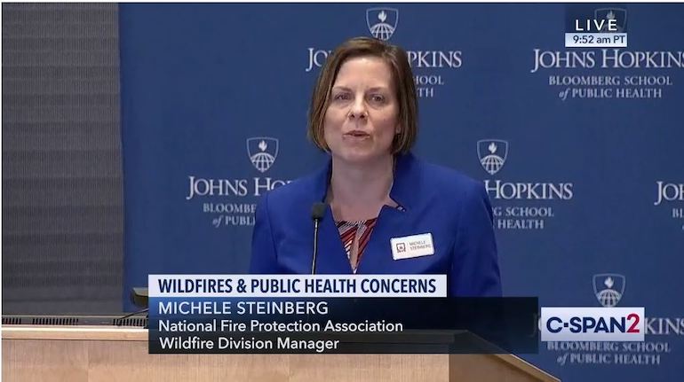 Michele Steinberg, NFPA Wildfire Division Director. (NFPA)