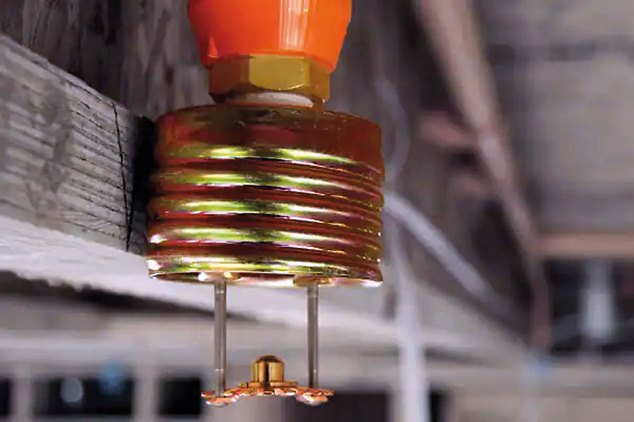 Fire sprinkler systems must be kept up to date and working.
Images supplied by Author / Contributor