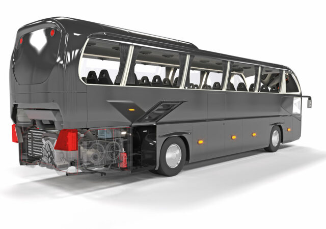 The Reacton bus and coach fire suppression system is compact and high-performing, approved to both P-Mark SPCR 183 and UNECE R107 it provides total protection. Images supplied by Author / Contributor