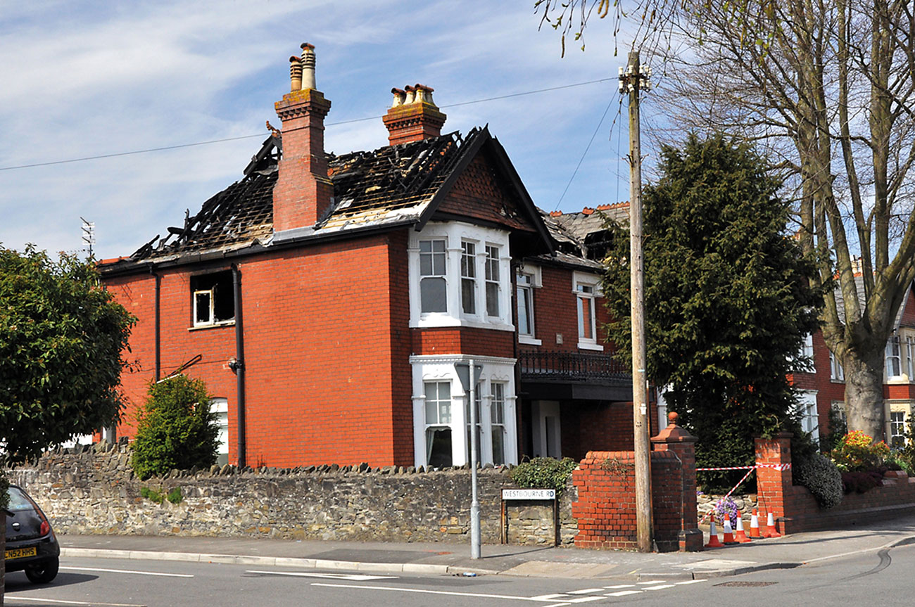 One of the most effective ways to avoid this happening in the future and improve fire-safety standards across the world is by embedding them into our planning systems, and at an early stage. Image courtesy of Mick Lobb / Fire damaged properties in Heol Don – Whitchurch / CC BY-SA 2.0