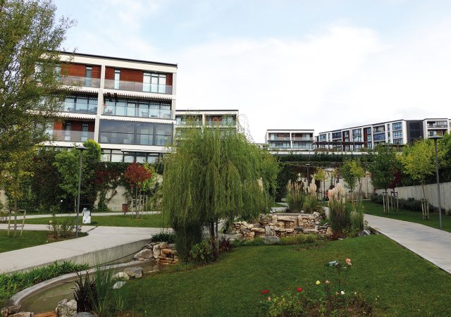 70% of the development is dedicated to green areas and social and leisure areas. Images supplied by Author / Contributor
