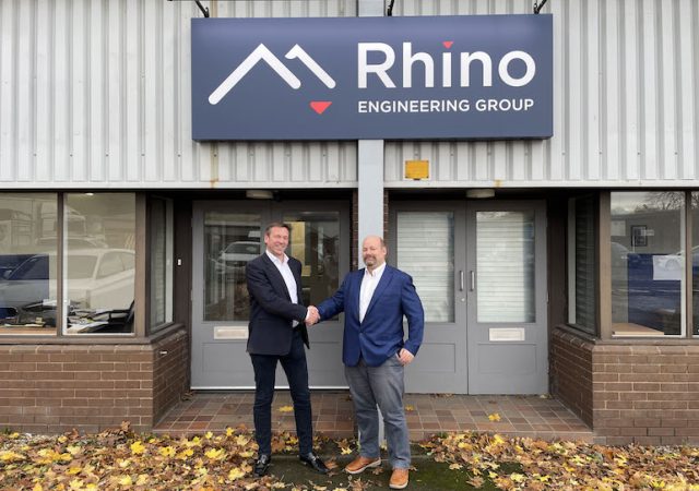 Mark Jewers (left) and Stuart Lawrence. (Rhino Doors)