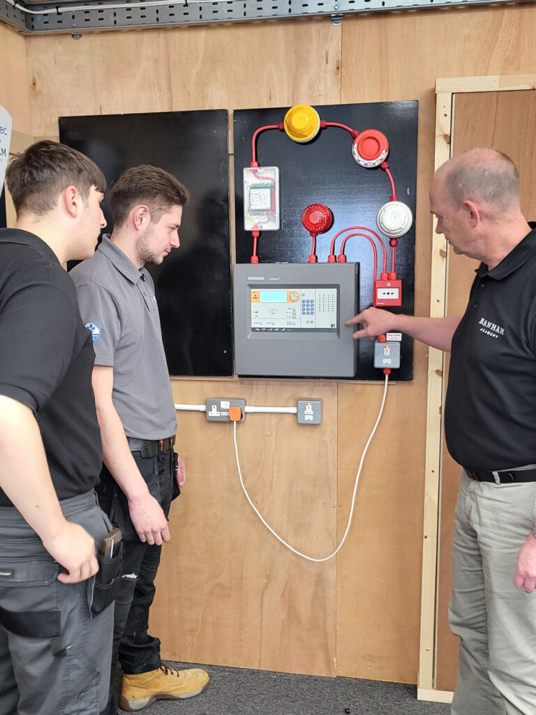 Siemens panels feature in fire safety apprenticeship scheme ...