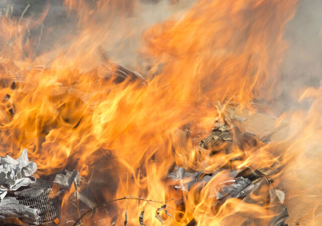 There are around 300 ‘significant fires’ annually at waste recycling facilities.