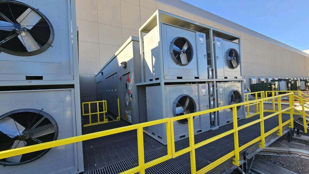 BESS battery back-up systems are an ideal backup power source for data centres.