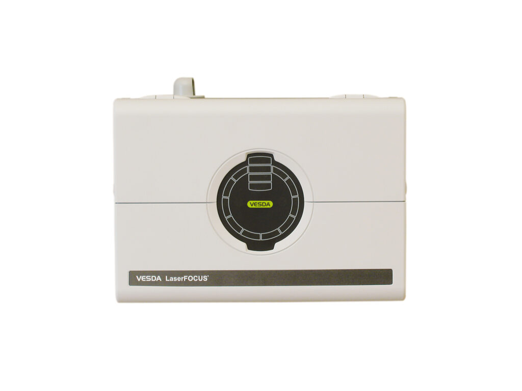 The VESDA VLF aspirating smoke detection system was chosen for early warning smoke detection because the heat from a combustion fire in the BESS can trigger a Li-ion thermal runaway event as well.