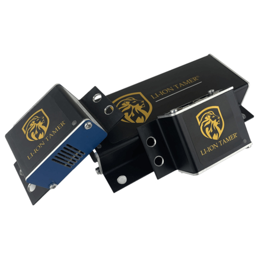 The Li-ion Tamer gas detection system enables quick alarm initiation and immediate mitigation measures.