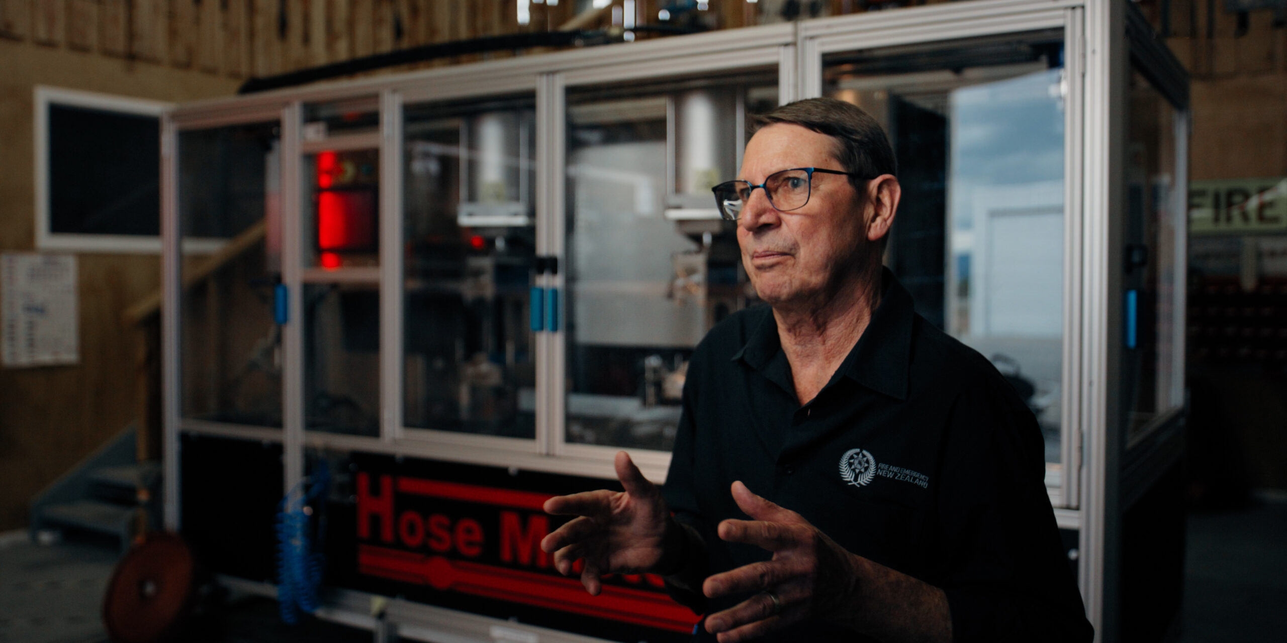 Charlie Lott, the National Manager, Equipment and Logistics responsible for national equipment acquisitions for Fire and Emergency New Zealand, has been very convinced about Hosemaster.