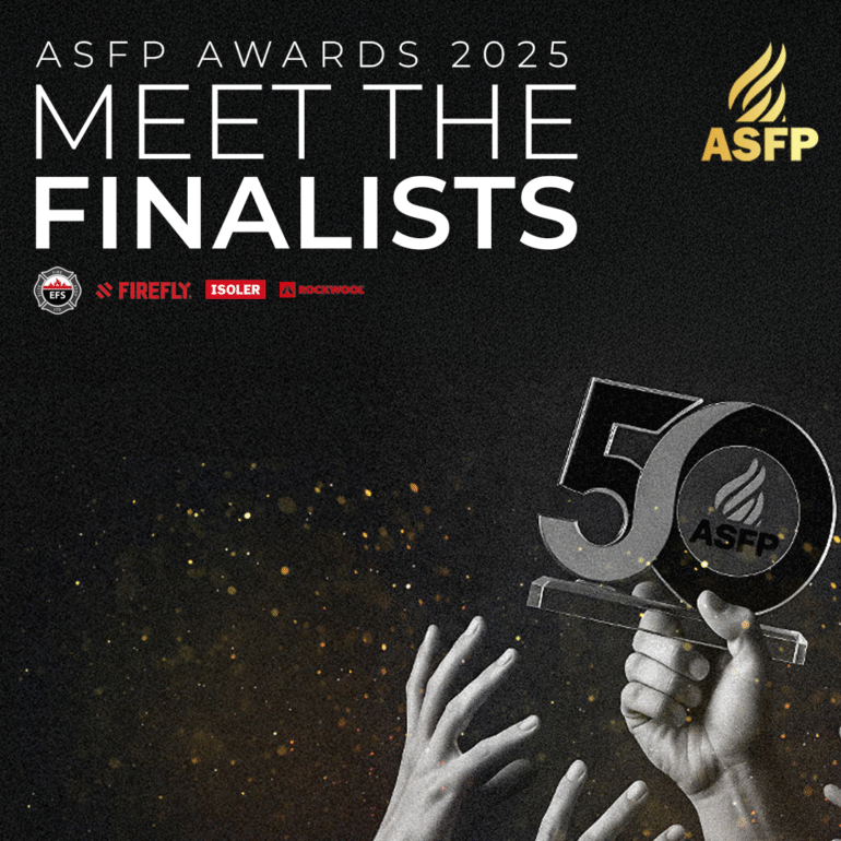 ASFP announces 2025 Passive Fire Protection Awards finalists ...